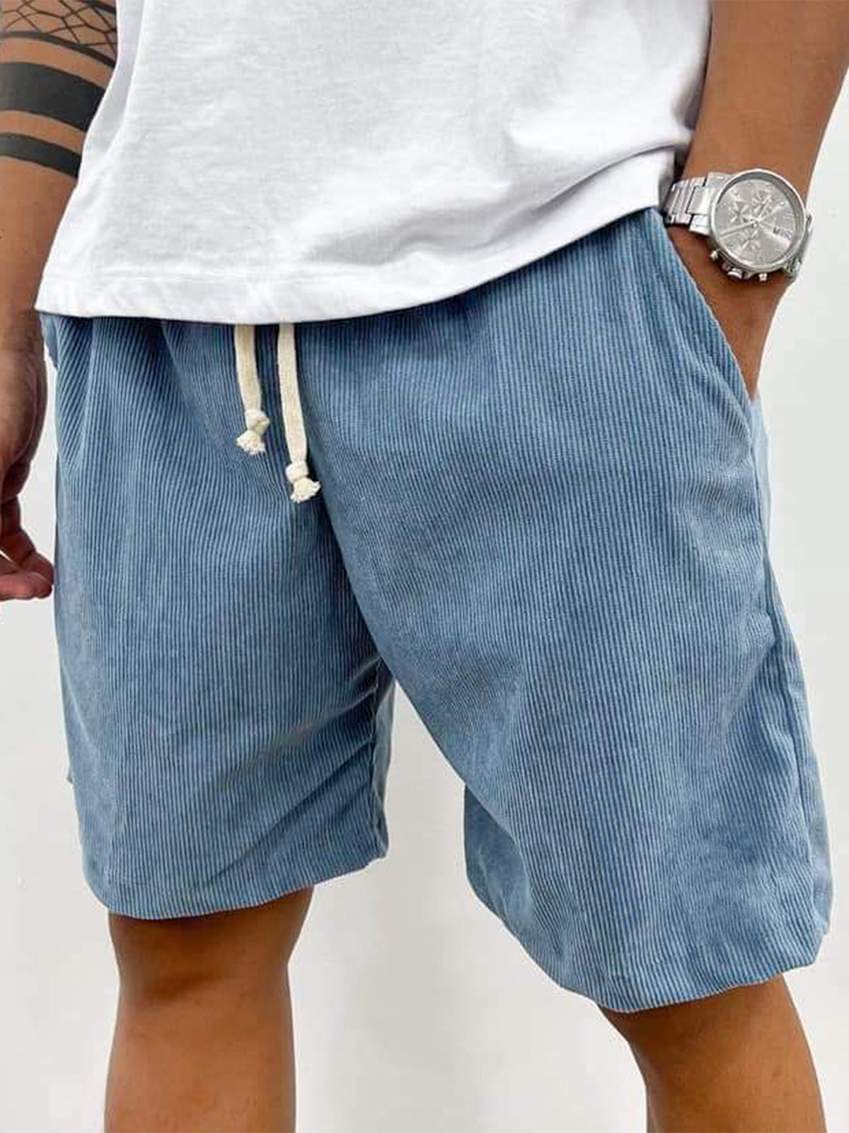 Retro Comfort Cord Shorts