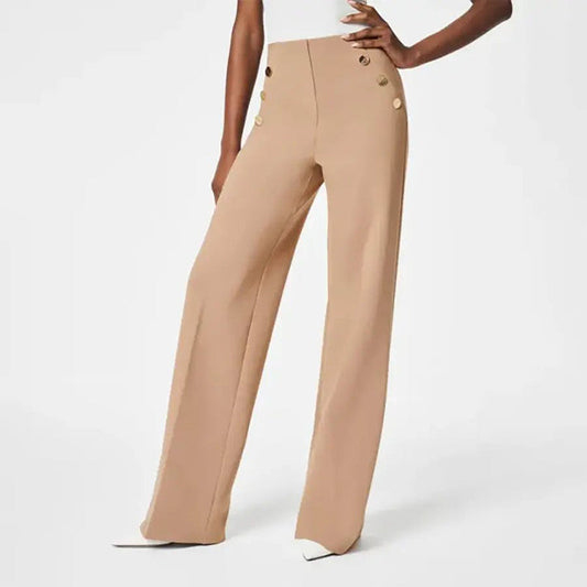 Comfort Chic Wide-Leg Pants