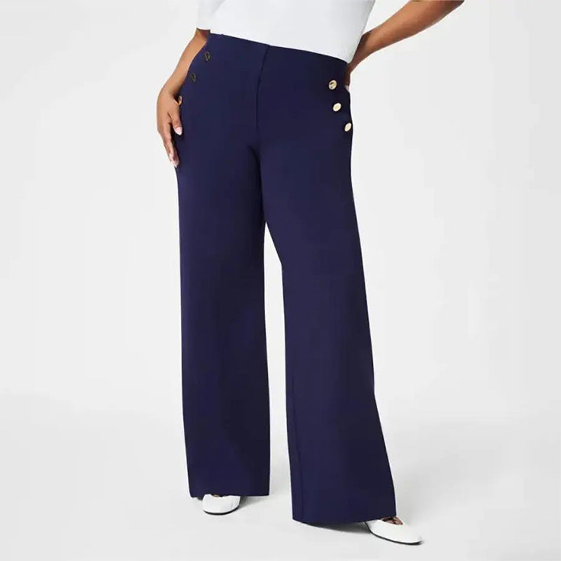 Comfort Chic Wide-Leg Pants