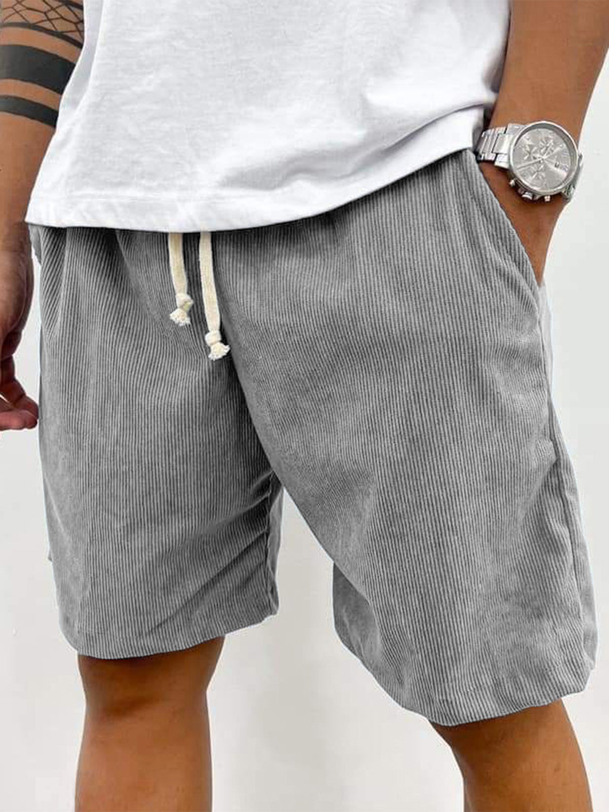 Retro Comfort Cord Shorts