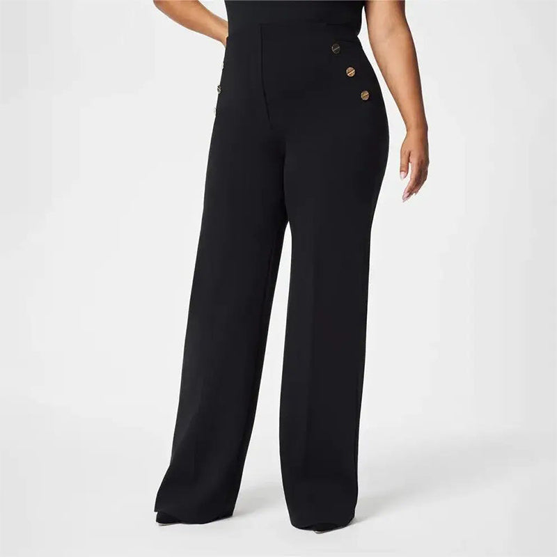 Comfort Chic Wide-Leg Pants