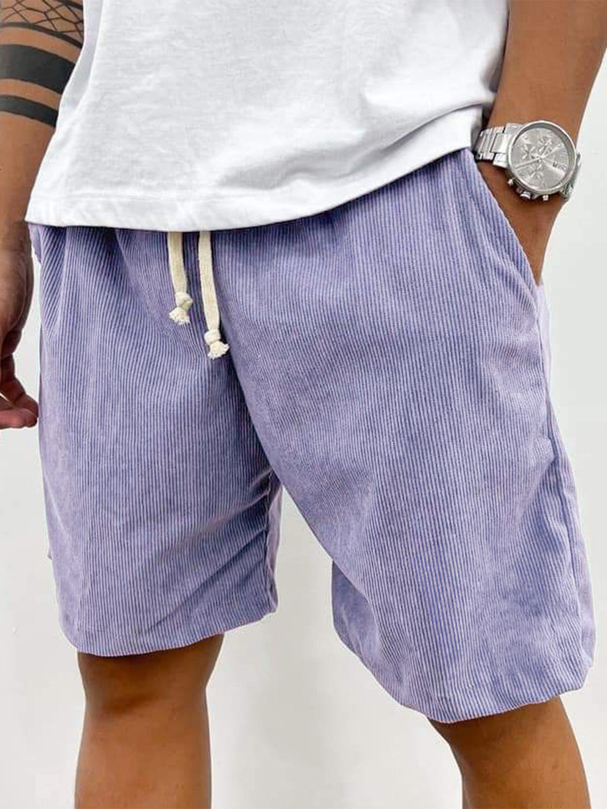 Retro Comfort Cord Shorts