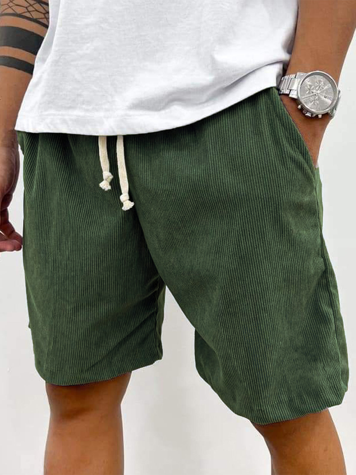 Retro Comfort Cord Shorts